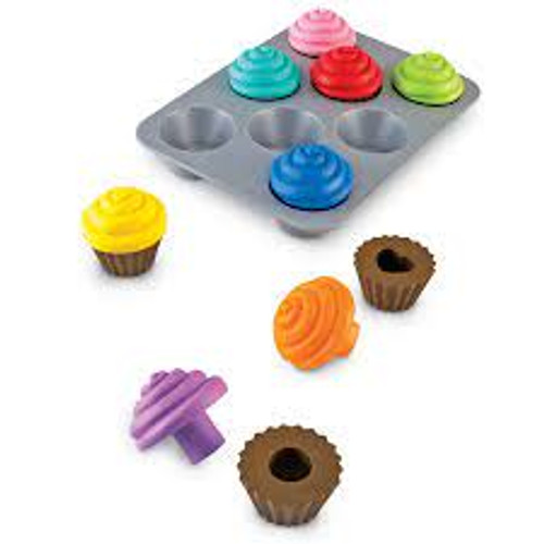 SHAPE SORTING CUPCAKES