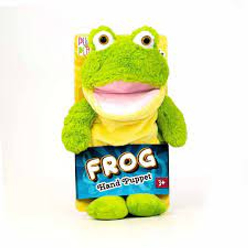 FROG TALKING HAND PUPPET