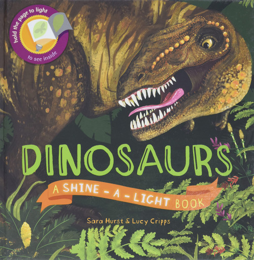 DINOSAURS SHINE-A-LIGHT BOOK HB