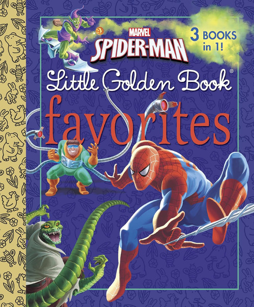 SPIDER-MAN LITTLE GOLDEN BOOK 3 BOOKS IN 1 HB