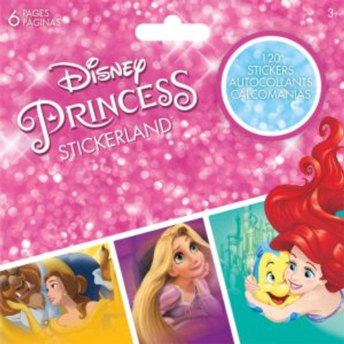 DISNEY PRINCESS MINI STICKERLAND PAD