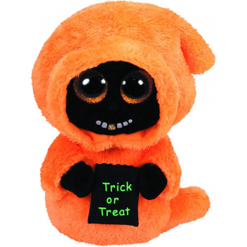 BEANIE BOOS GRINNER ORANGE GHOUL