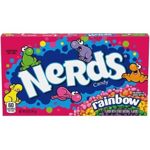 RAINBOW NERDS CANDY THEATER BOX