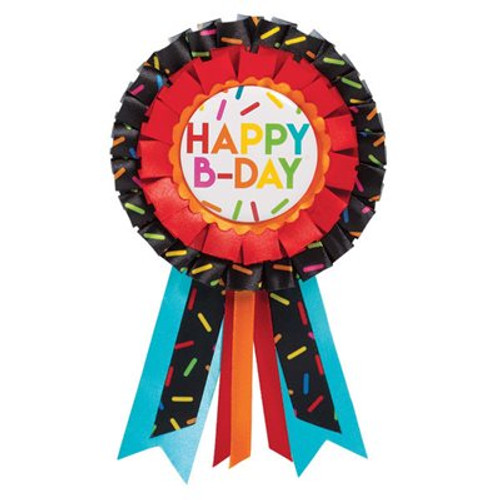 HAPPY B-DAY AWARD RIBBON