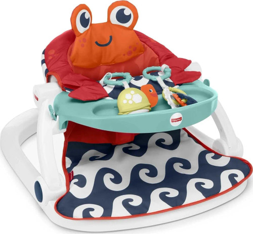 FISHER PRICE SIT-ME-UP FLOOR SEAT WITH TRAY