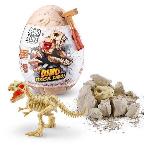 ZURU ROBO ALIVE DINO FOSSIL FIND MINI SURPRISE EGG