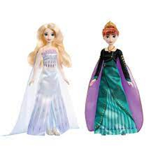 DISNEY FROZEN QUEEN ANNA & ELSA THE SNOW QUEEN