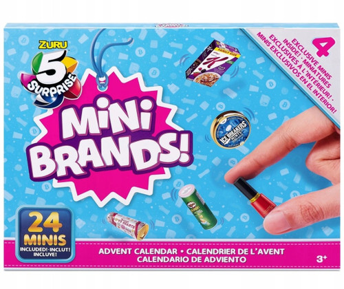 ZURU 5 SURPRISE GLOBAL MINI BRANDS ADVENT CALENDAR