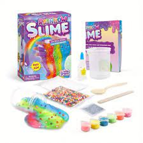 MAKE YOUR OWN RAINBOW SLIME