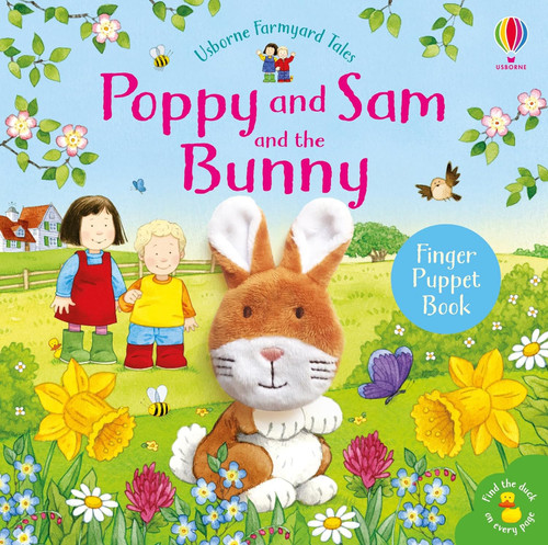 POPPY AND SAM AND THE BUNNY FINGER PUPPET BOOK W1