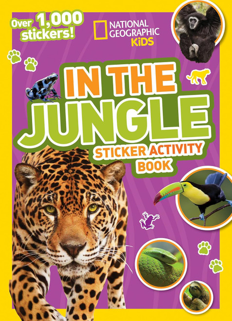 NGK IN THE JUNGLE STICKER ACTIVITY BOOK