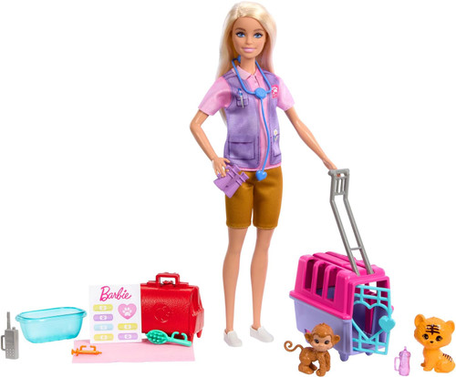 BARBIE ANIMAL RESCUE & RECOVER PLAYSET