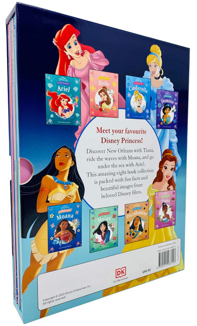 DISNEY PRINCESS MAGICAL COLLECTION 8 BOOKS SET