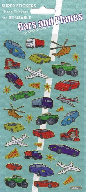 CARS AND PLANES SUPER STICKERS