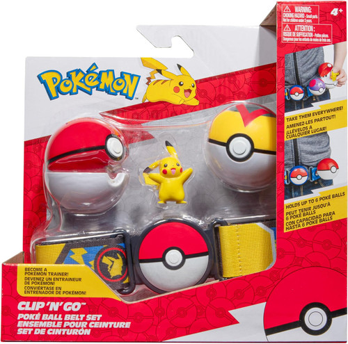 POKEMON CLIP 'N' GO POKE BALL SET W4