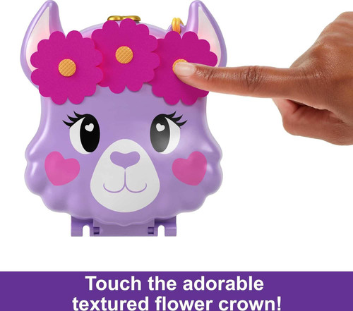 POLLY POCKET CAMP ADVENTURE LLAMA COMPACT