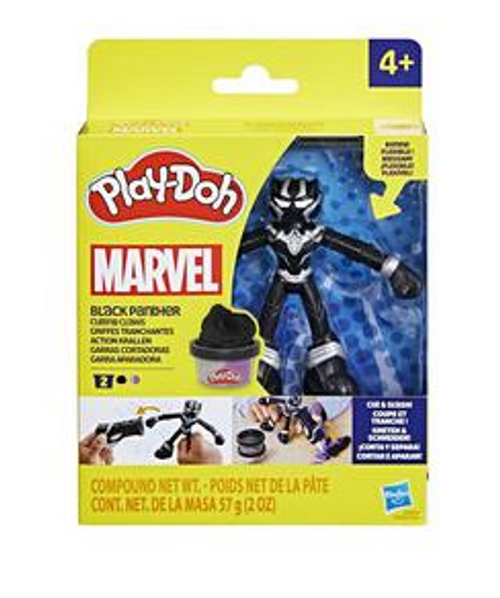 PLAY-DOH BLACK PANTHER CUTTING CLAWS