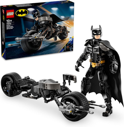 BATMAN CONSTRUCTION FIGURE AND BAT-POD BIKE