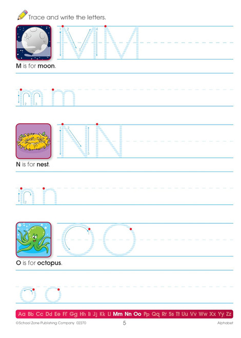 ALPHABET GRADE P AGES 3-5