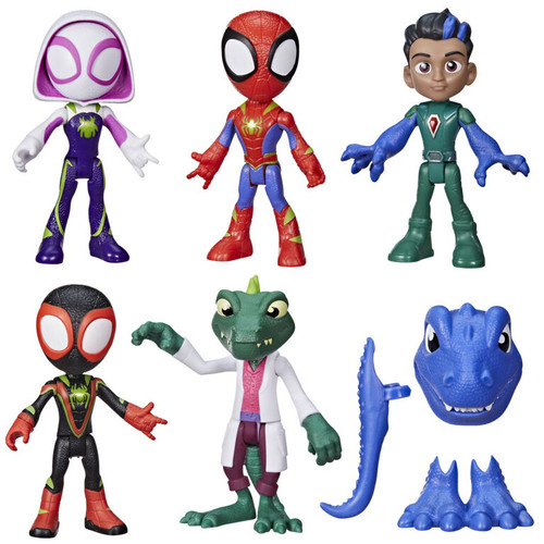 SPIDEY AMAZING FRIENDS DINO HEROES & LIZARD SET