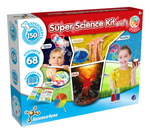 SUPER SCIENCE KIT 6 IN 1
