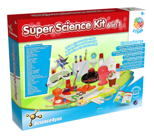 SUPER SCIENCE KIT 6 IN 1