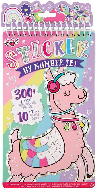 STICKER BY NUMBER LLAMA