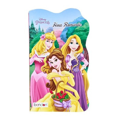 DISNEY PRINCESS HOW ROMANTIC SHAPED BOARD BOOK