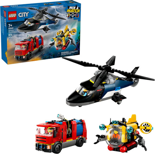HELICOPTER, FIRE TRUCK & SUBMARINE REMIX