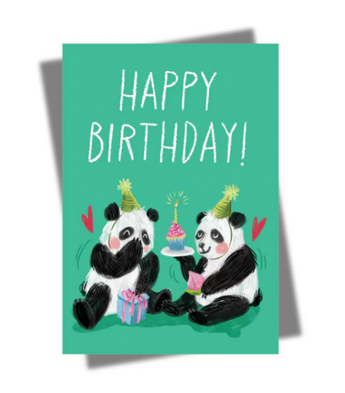 HAPPY BIRTHDAY PANDA CARD