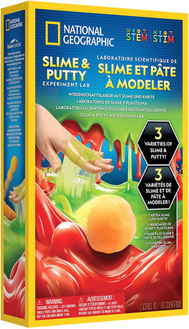 NAT GEO SLIME & PUTTY EXPERIMENT LAB