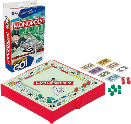 MONOPOLY GRAB & GO W1