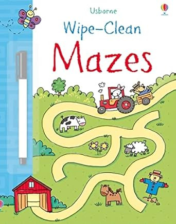 WIPE-CLEAN MAZES
