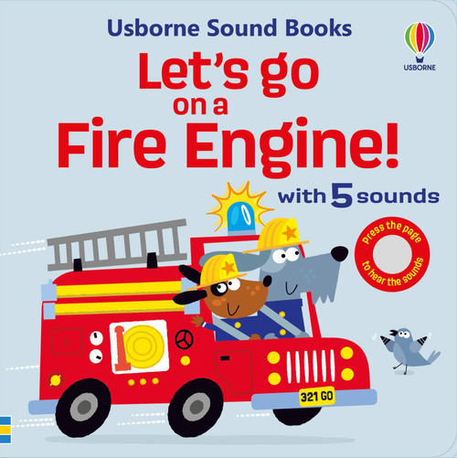 LET'S GO ON A FIRE ENGINE! SOUND BOOK