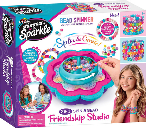 CRAZART MY LOOK 2 IN 1 SPIN & BEAD FRIENDSHIP STUDIO
