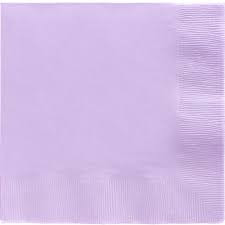 NAPKINS- LAVENDER W1