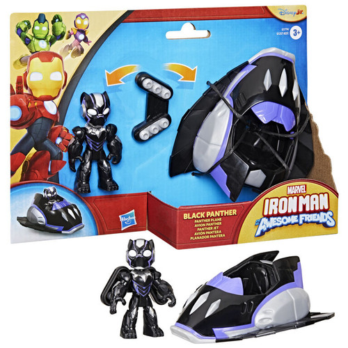 IRON MAN AND HIS AWESOME FRIENDS BLACK PANTHER