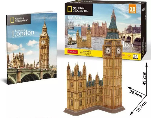 NATIONAL GEOGRAPHIC LONDON BIG BEN 3D PUZZLE