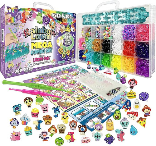 RAINBOW LOOM MEGA COMBO SET GLOW IN THE DARK