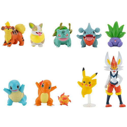 POKEMON BATTLE READY 10 FIGURE