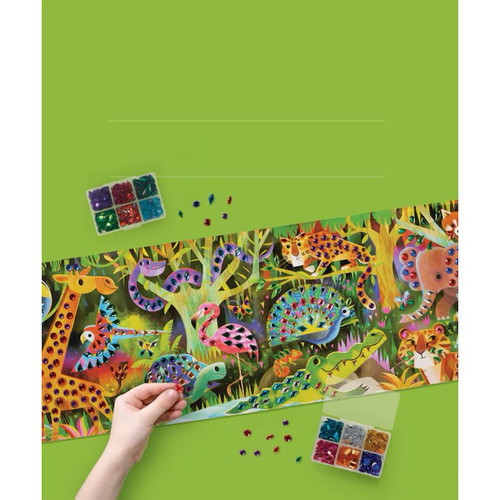 JEWEL ART POSTER JUNGLE