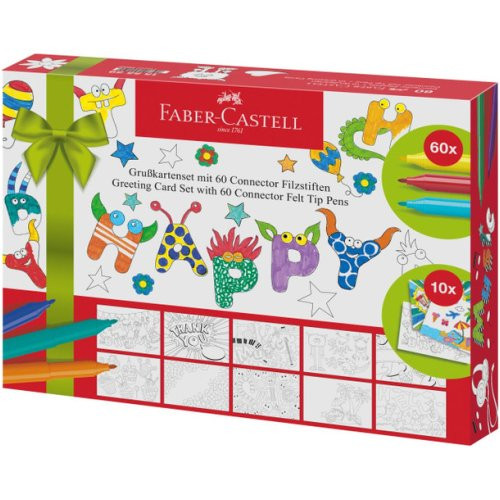 CONNECTOR PEN GREETING CARD SET 60 PACK