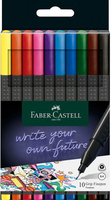 10 GRIP FINEPEN FINELINER