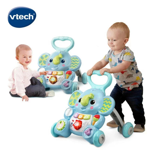 VTECH TODDLE & STROLL MUSICAL ELEPHANT WALKER