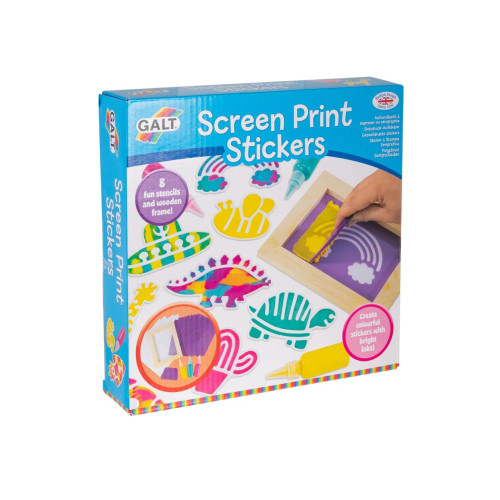 SCREEN PRINT STICKERS