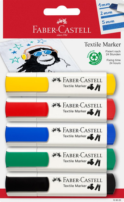 TEXTILE MARKERS PRIMARY 5