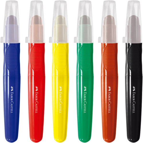6 JUMBO CREAMY CRAYONS
