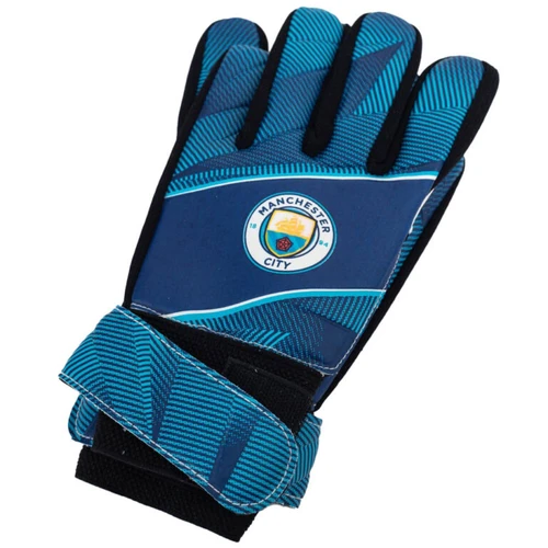 MANCHESTER CITY FC GOALKEEPER GLOVES YOUTH W1
