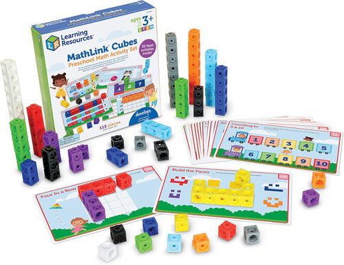 MATHLINK CUBES PRESCHOOL MATH ACTIVITY SET