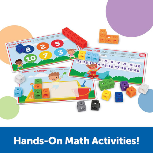 MATHLINK CUBES PRESCHOOL MATH ACTIVITY SET
